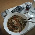 El cooksnap de Denise Nd Ok cuando hizo Guiso de lentejas con pollo y espinacas en olla rápida.