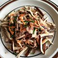 彭士芳 的 涼拌豆乾肉絲 cooksnap