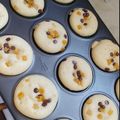 p1eszter Cooksnap-ja, amikor elkészítette a(z) Vaníliapudinggal és csokidarabokkal töltött muffin receptet.