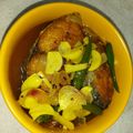Cooksnap Salwa Shuib semasa beliau membuat Ikan masak cuka.