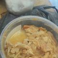 El cooksnap de jennifermaganda cuando hizo Tinga de pollo.