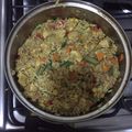 El cooksnap de Gustavo Alvaro Toro Roman cuando hizo Arroz Frito Tailandes.