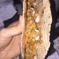 El cooksnap de Violeta Palermo cuando hizo Tacos de no carne veganos.