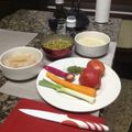 El cooksnap de Yulimar Bastardo cuando hizo Arroz con camarones colombiano.