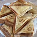 Sneha Patel's cooksnap of when they made ટોસ્ટ સેન્ડવીચ (Toast Sandwich Recipe In Gujarati).