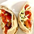 Cooksnap Hafsah semasa beliau membuat Pitta Pocket.