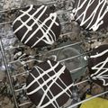 El cooksnap de Sara Gil cuando hizo Alfajor de chocolate relleno con nutella.