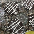 El cooksnap de Sara Gil cuando hizo Alfajor de chocolate relleno con nutella.