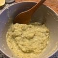 El cooksnap de Patpan cuando hizo Babaganush (puré de berenjena).