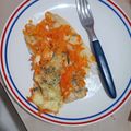 El cooksnap de Sad Nes cuando hizo Filete de merluza, con queso azul.
