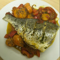 El cooksnap de Livia Varas cuando hizo Brecas en un guiso sudado, con patatas y tomates.