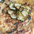 El cooksnap de Isabel cuando hizo Tortilla de patatas, calabacín y cebolla. Muy melosa.