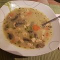 Ramóna Ruzsics Cooksnap-ja, amikor elkészítette a(z) Tárkonyos csirkemell-raguleves receptet.