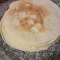 El cooksnap de Daniela Aguilera cuando hizo Masa para canelones y panqueques.