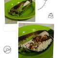 Cooksnap dari Pipit Maulana untuk resep Nasi bakar(isi ayam and teri Medan pedasss)