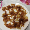 El cooksnap de Victor cuando hizo Cebolla caramelizada.
