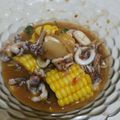 Cooksnap dari Mama Kun untuk resep Cumi Seafood Saus Padang Simple