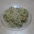 El cooksnap de Lady Marmalade cuando hizo Fideos al pesto (100% original).