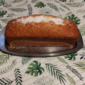 El cooksnap de Natalia Yarussi cuando hizo Budín de mandarina.