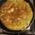 El cooksnap de Astrid Fernanda cuando hizo Tortilla de brócoli.