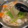 小媽簡單煮 的 青蔥粉絲雞肉湯麵 cooksnap