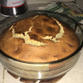 El cooksnap de Jessica Carrazana cuando hizo Queque de banana.