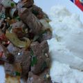 El cooksnap de Adriana-Uruguay cuando hizo Hígado encebollado.