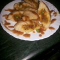 Chhaya Vipul Agarwal's cooksnap of when they made Falahari Stuffed Idli.