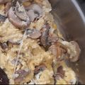 Cooksnap de MMLP quando cozinhou Ovos Mexidos com Cogumelos.