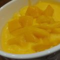 صورة من Ramlaah almulla، شاركها بعد تجربة وصفة كاسترد بقطع الموز والمانجا 🍌🥭👍