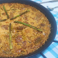 El cooksnap de Nerea Ariza cuando hizo Paella de otoño.