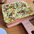 El cooksnap de Monica Dugo cuando hizo Tarta de zapallitos en flip Essen.