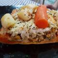 El cooksnap de Seba Giulietti cuando hizo Zapallo anco relleno vegetariano.