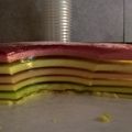 El cooksnap de Carlos Aranda cuando hizo Gelatina arcoíris 🌈.