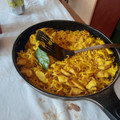 El cooksnap de Diego López de Haro cuando hizo Fideuá de pollo.