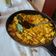 El cooksnap de Diego López de Haro cuando hizo Fideuá de pollo.