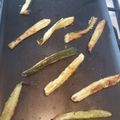 Susan Black's cooksnap of when they made Parmesan crusted zucchini fries.