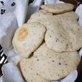 El cooksnap de Vduijvesteijn cuando hizo Pan pita casero con toques de orégano.