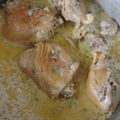 El cooksnap de Aldana Salasar cuando hizo Pollo a la crema de verdeo.