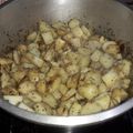 El cooksnap de Karina Medina cuando hizo Papas al horno con picante y miel.