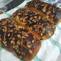 Cooksnap από Cleopatra στη συνταγή Τσουρέκια αφρός με πολλές ίνες!💜 (Χωρίς μίξερ)