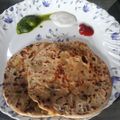 Rakhi Gupta का कुकस्नैप जब उन्होंने वेजिटेबल पराठा (vegetable paratha recipe in Hindi) बनाया था।