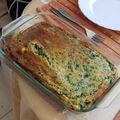 El cooksnap de Edgardo cuando hizo Soufflé de espinaca.