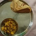 Dhrusti Tayal's cooksnap of when they made Chana ka sabji.