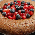 El cooksnap de Camila Luna cuando hizo Torta húmeda de café y cacao (sin gluten).