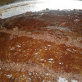 El cooksnap de Oriana Aguero cuando hizo Brownie de banana y cacao fácil.