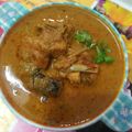 Vijayalakshmi Velayutham's cooksnap of when they made நாட்டு கோழி முள்ளு குழம்பு (naatu kozhi mullu kulambu recipe in tamil).
