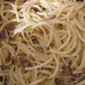 Anett Cooksnap-ja, amikor elkészítette a(z) Klasszikus spagetti carbonara receptet.