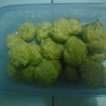 Cooksnap dari Senja Wahyu Handayani untuk resep bakso ayam hijau *edisi bocah*