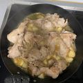 El cooksnap de Maria Jose Lopez Cruz cuando hizo Conejo al ajillo.